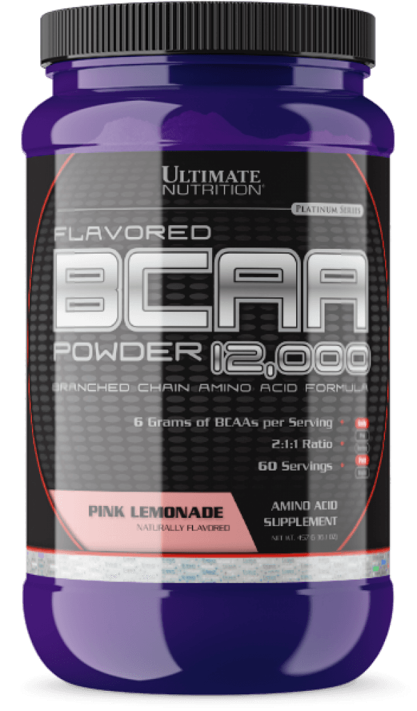 Ultimate Nutrition BCAA  Powder, Pink-limunada, 457 g