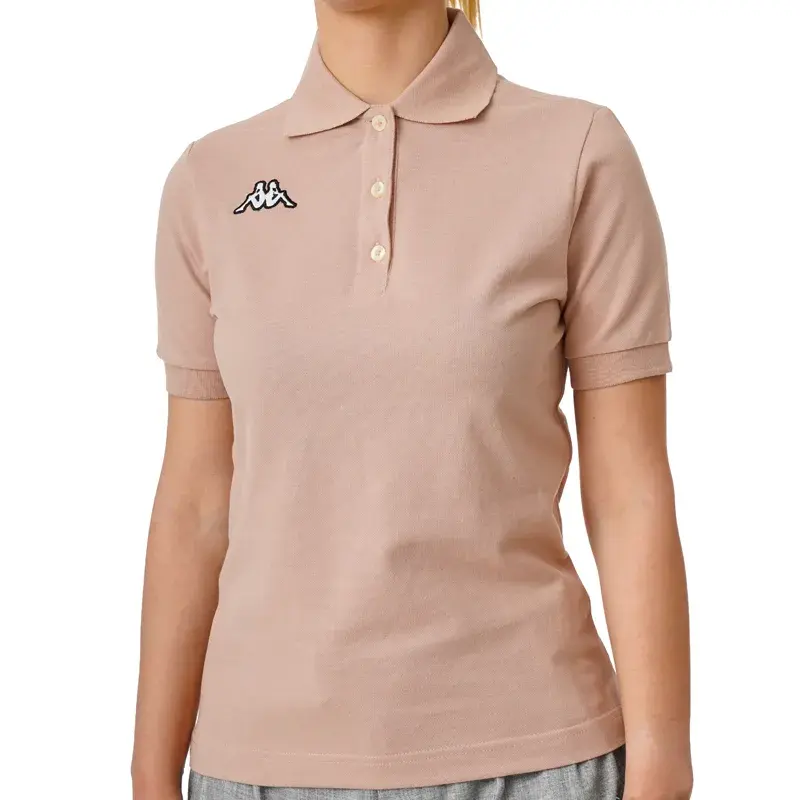Kappa Ženska polo majica Logo Sharas, Bež