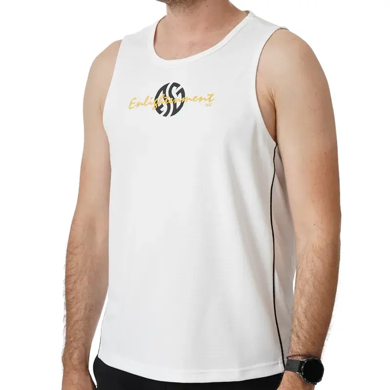 361 Degrees Muški dres Sports Tank, Beli