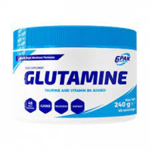 6Pak Glutamin u prahu, 240g