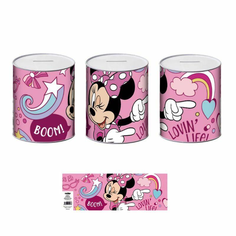 Metalna kasica Minnie WD15597, Roze