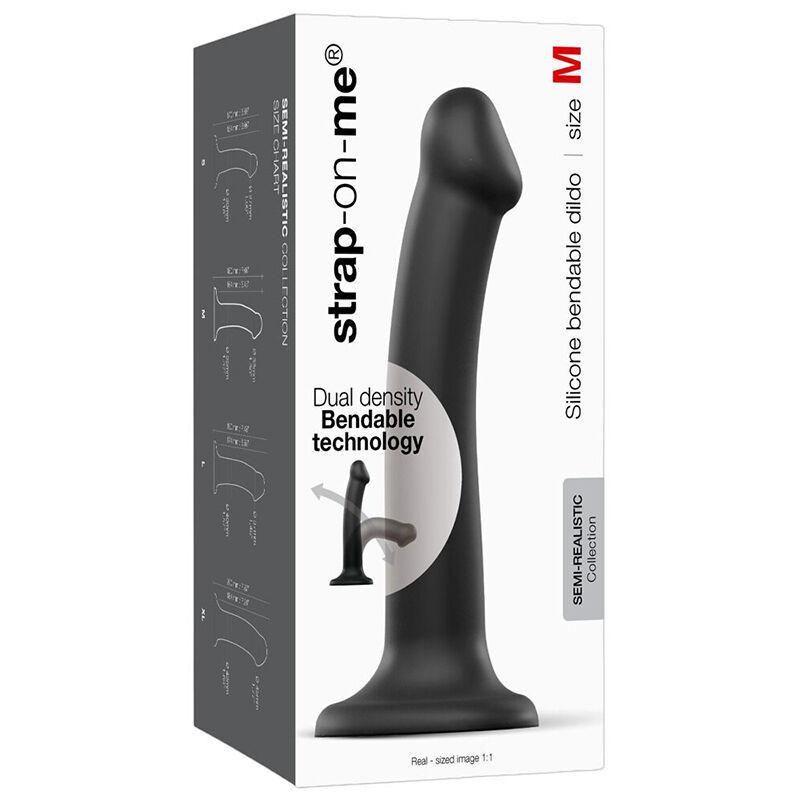 Strap-On-Me Savitljivi dildo dvostruke gustine 50072400000