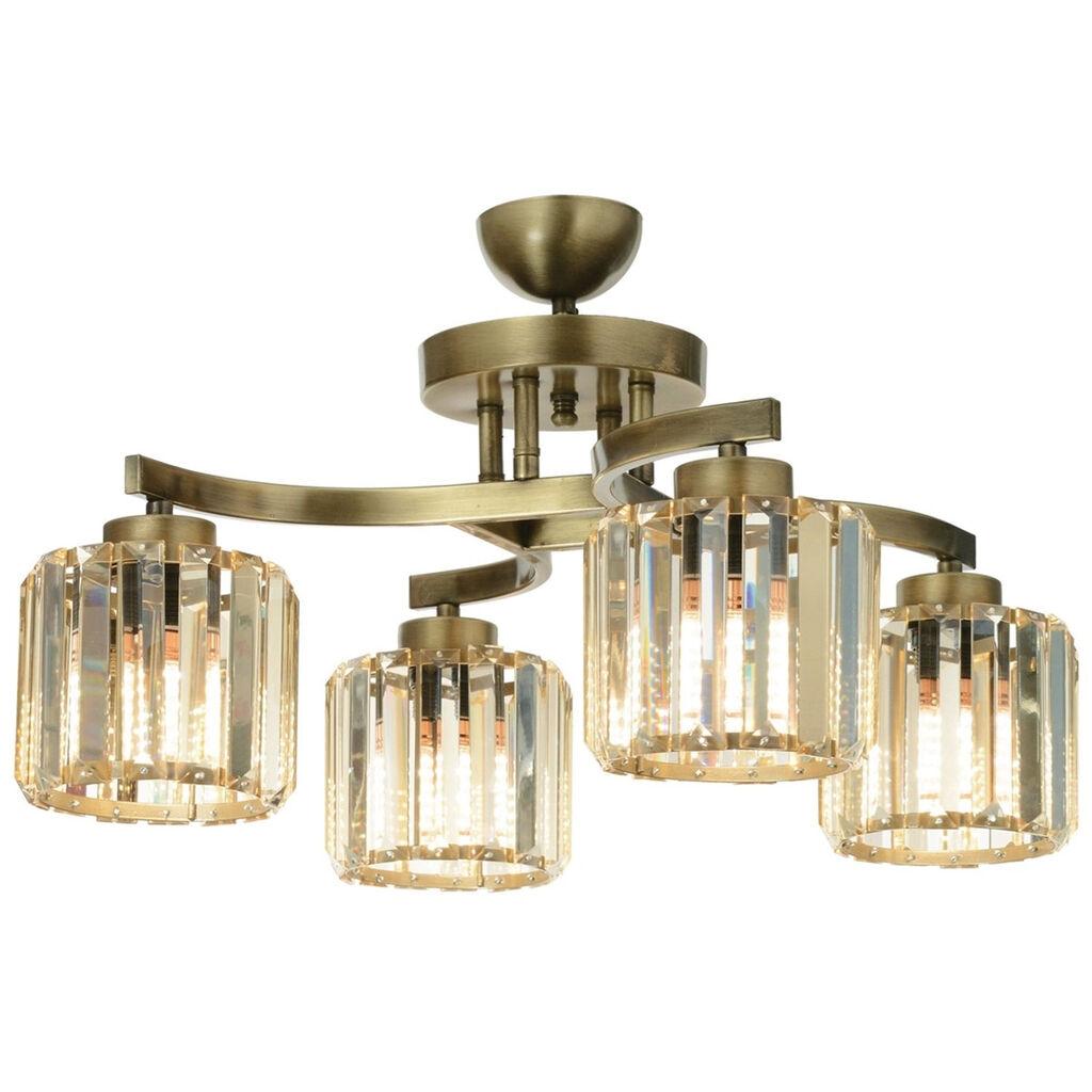 Opviq Luster AV-65229-4E, 40x58cm, Zlatne boje