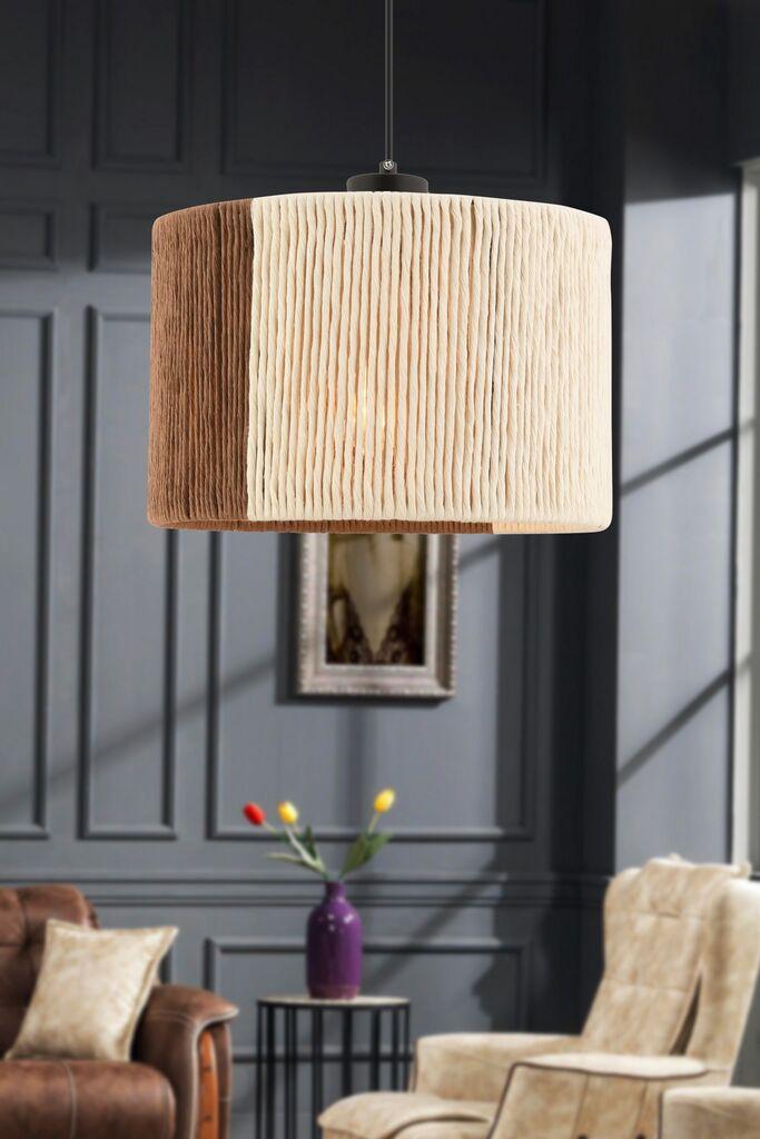 Opviq Luster Cane, 30x30cm, Bež-crni