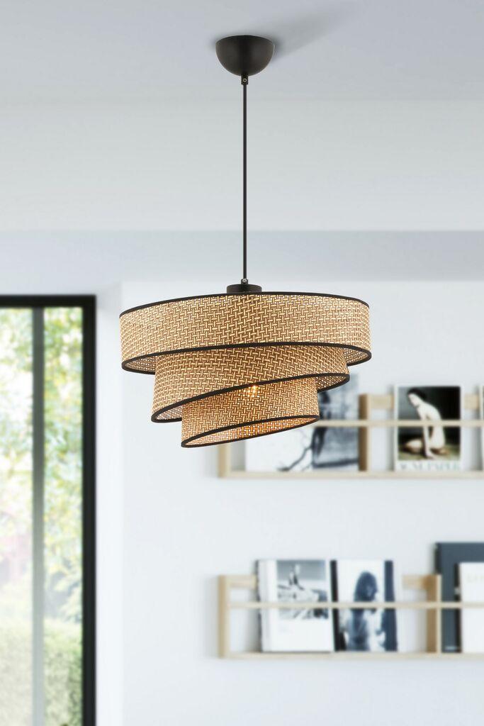 Opviq Luster Couper Hazeran, 40x40cm, Bež-crni