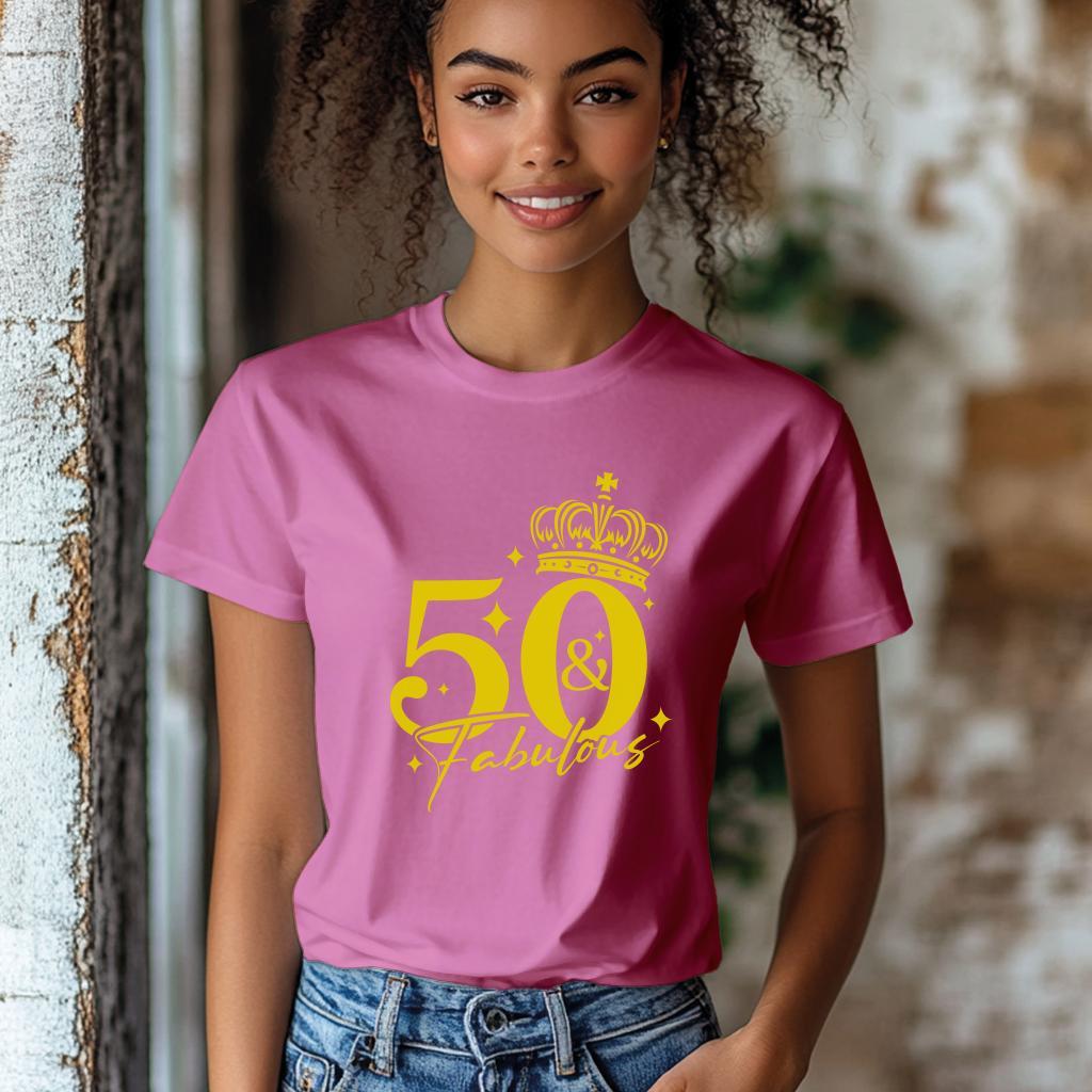 Camiseta Majica sa štampanim printom Cam 823, Ženska, Orhideja