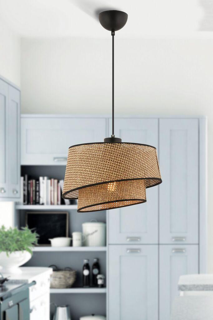 Opviq Luster Barette Hazeran, 32x32cm, Bež-crni