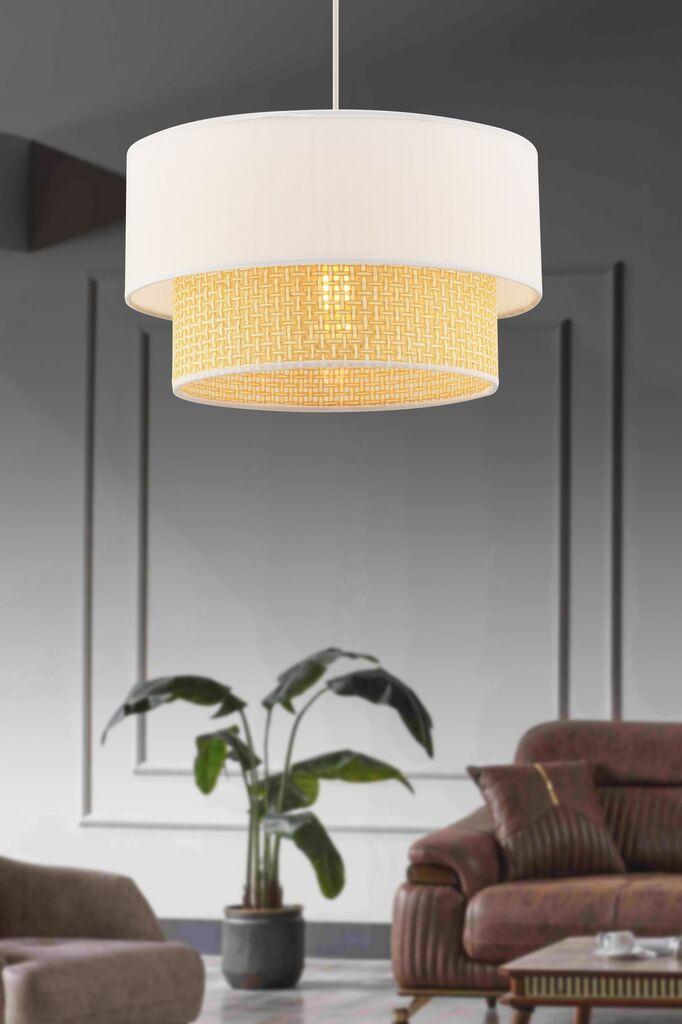 Opviq Luster Echo Hazeran, 30x30cm, Bež-beli