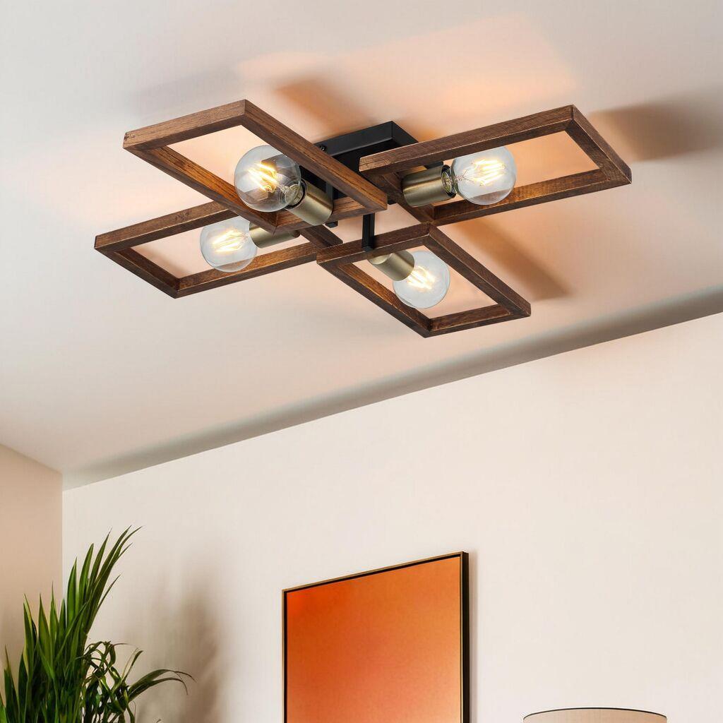 Opviq Luster Era-73-14, 13x20x3cm, 12cm, IP20 Braon-crni