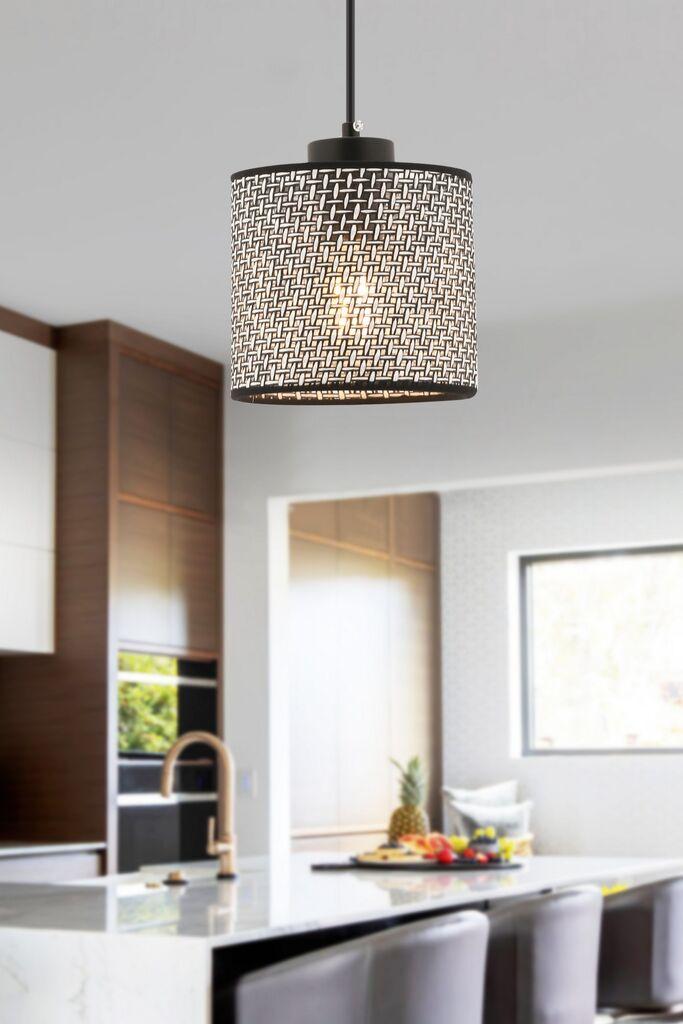 Opviq Luster Balance, 15cmx15cm, Sivo-crni