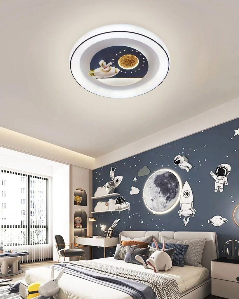 Opviq Luster -178786, 50cm, Height: 7cm, 3000 K, 4000 K, 6500 lm, Šareni