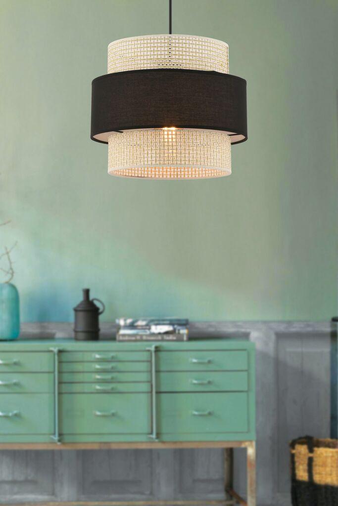 Opviq Luster Cascade, 30x30cm, Krem-crni