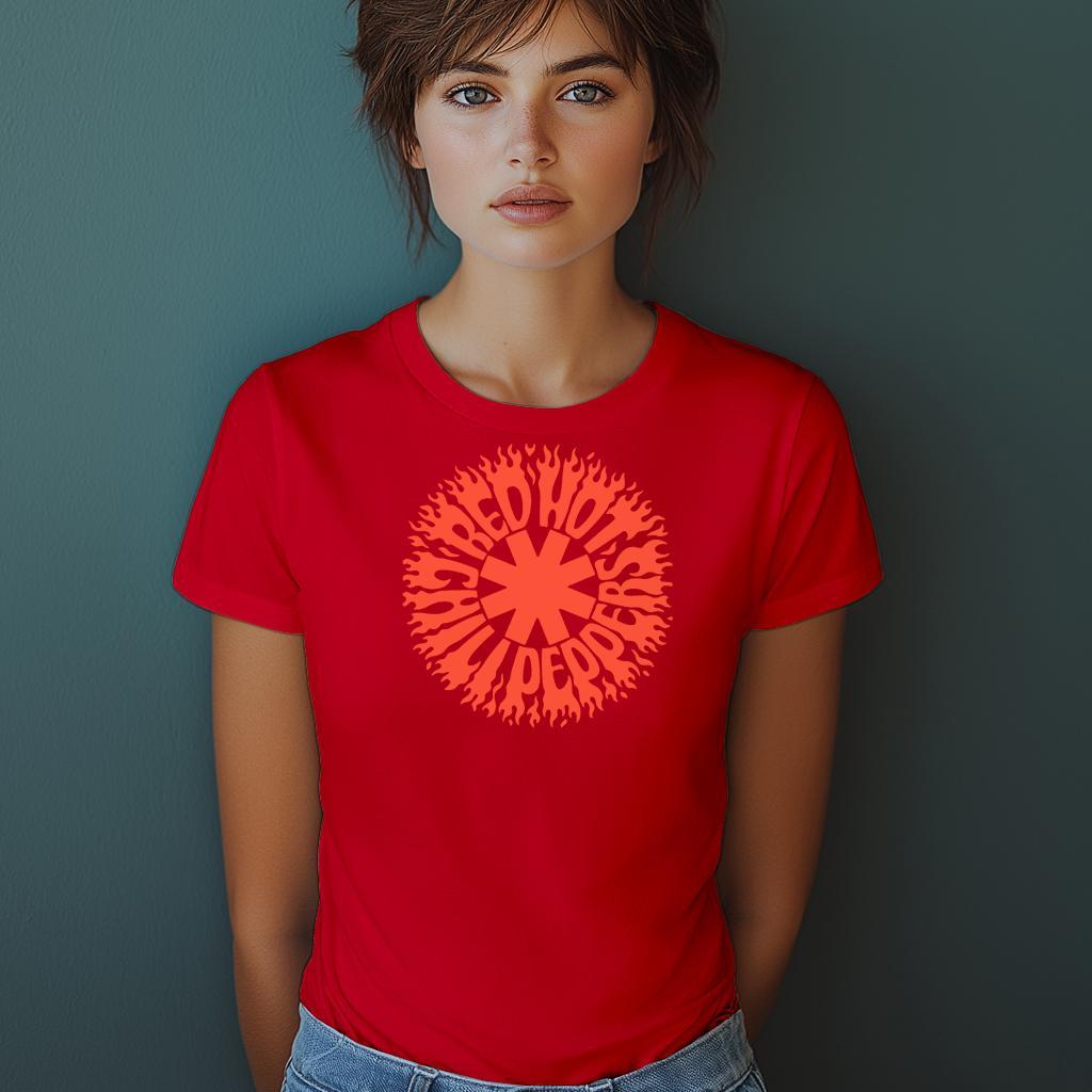 Camiseta Majica sa štampanim printom Cam 819, Ženska, Crvena