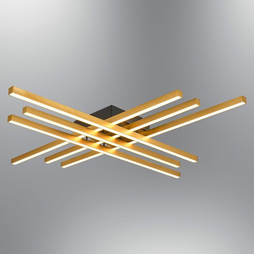 Opviq Luster Krakow-C1143, 73x73x8cm, Zlatne boje