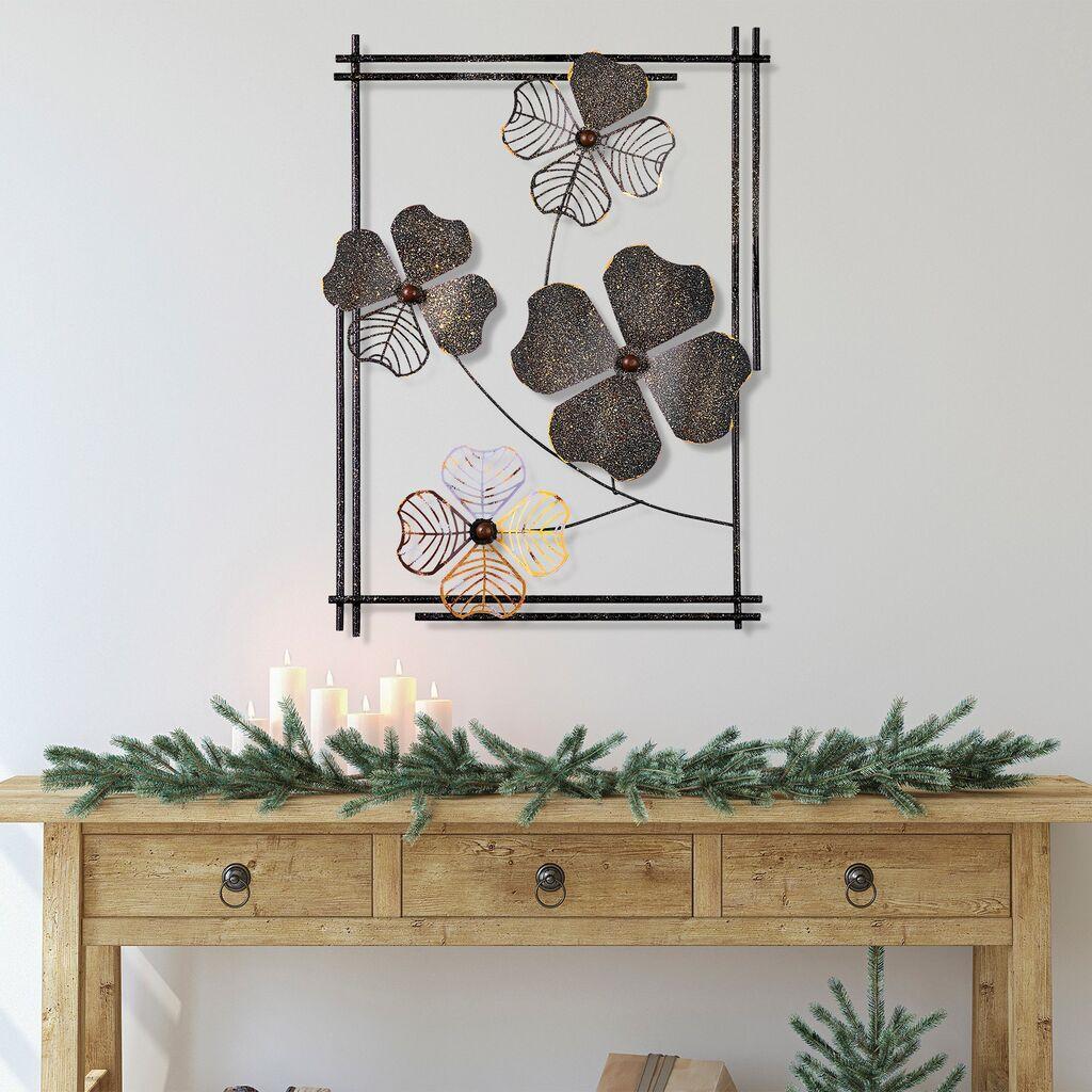Wallity Zidna dekoracija Weinan 2, 50x70x4cm, Crna