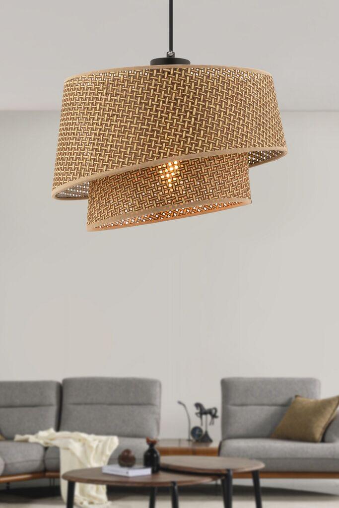 Opviq Luster Barette Hazeran, 32x32cm, Smeđe-crni