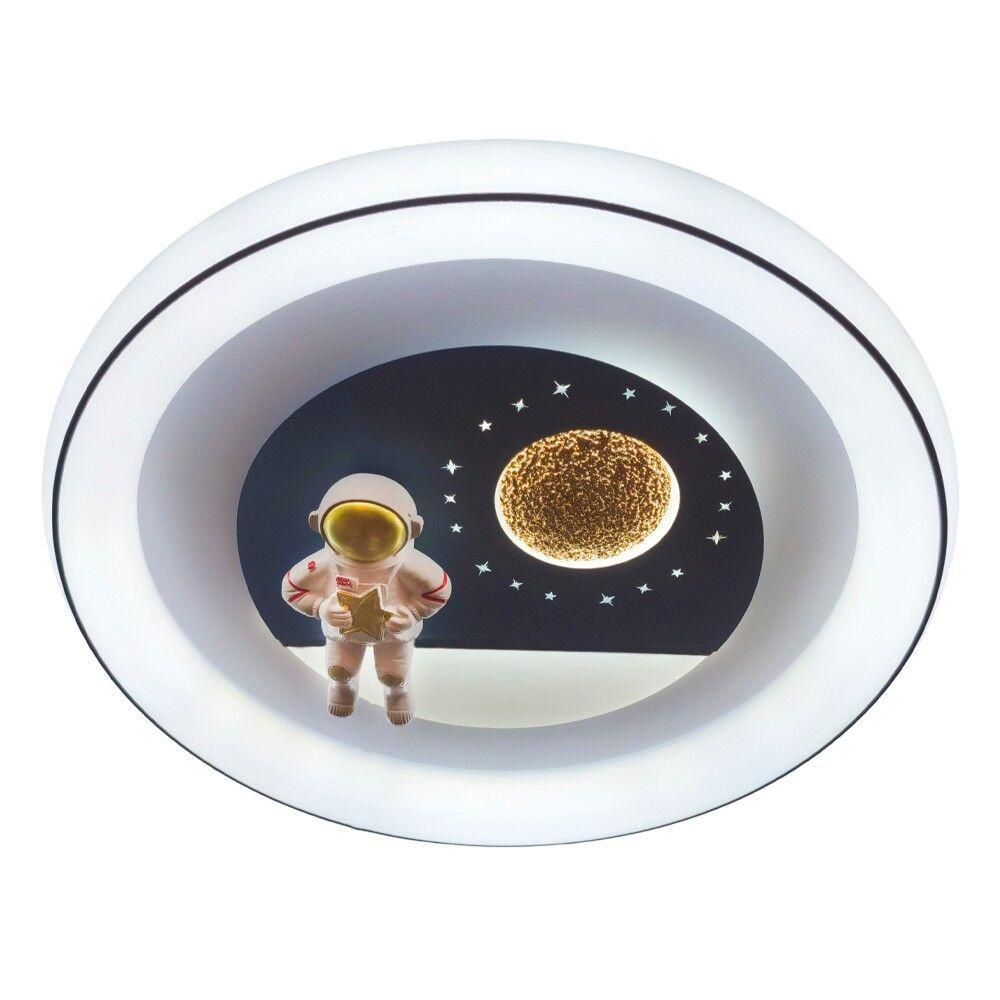 Opviq Luster -178816, 50cm, Height: 7cm, 3000 K, 4000 K, 6500 lm, Šareni