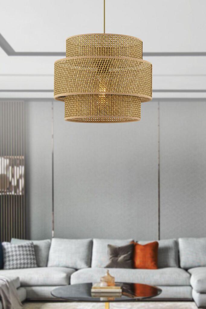 Opviq Luster Cascade, 30x30cm, Bež