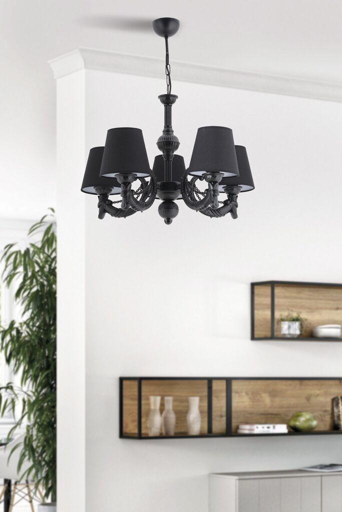 Opviq Luster Fiona Chain, 15x10x13cm, IP20, Crni