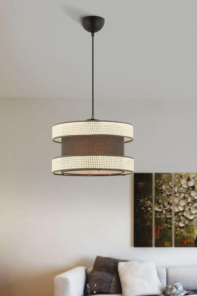 Opviq Luster Halo, 40x40cm, Antracit-beli