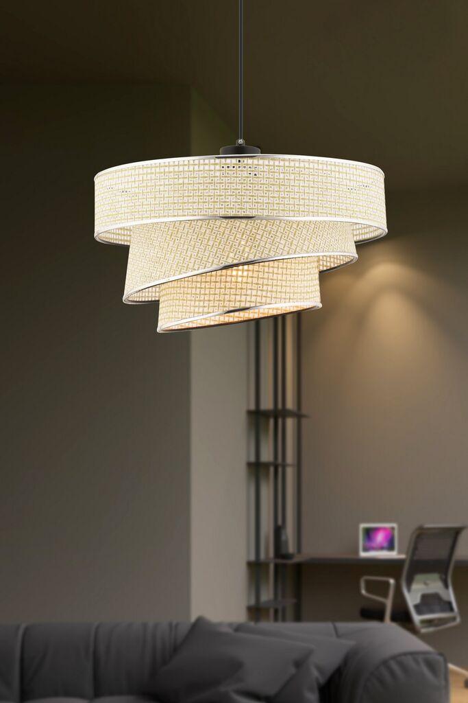 Opviq Luster Couper Hazeran, 40x40cm, Krem-srebrne boje