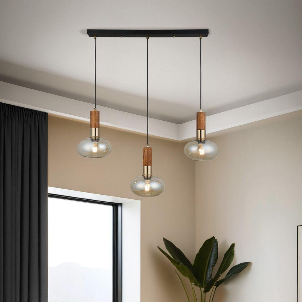 Opviq Luster Hena-52-03, O19, 11,5cm, IP20 Crno-smeđi