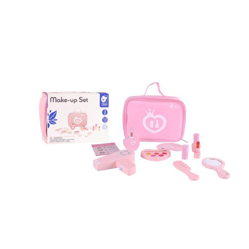 Classic world Drveni set za šminkanje, Roze