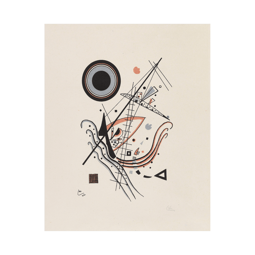 Canvas Slika na platnu Lithographie ‘Blau’, Wassily Kandinsky, 60x75cm