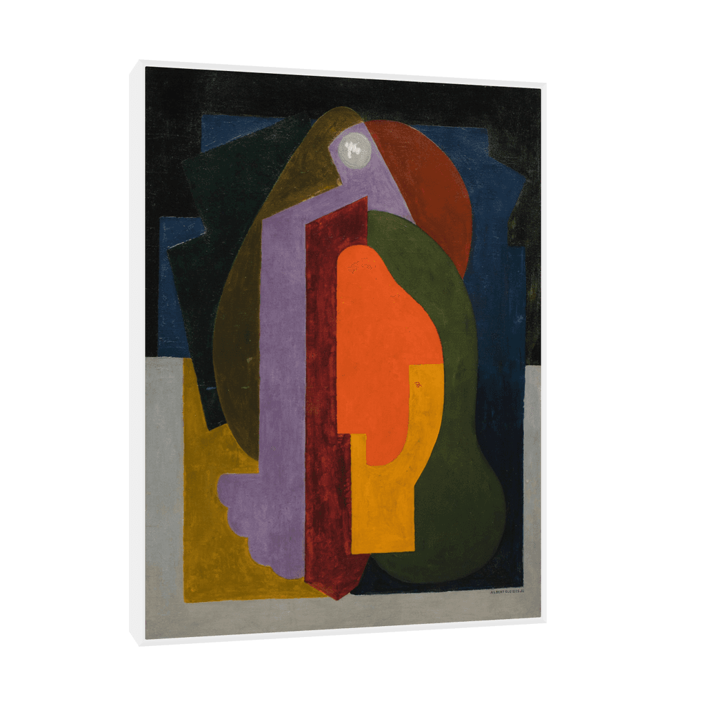 Canvas Slika na platnu Poème onirique, Albert Gleizes 30x40cm, Sa ramom, Beli
