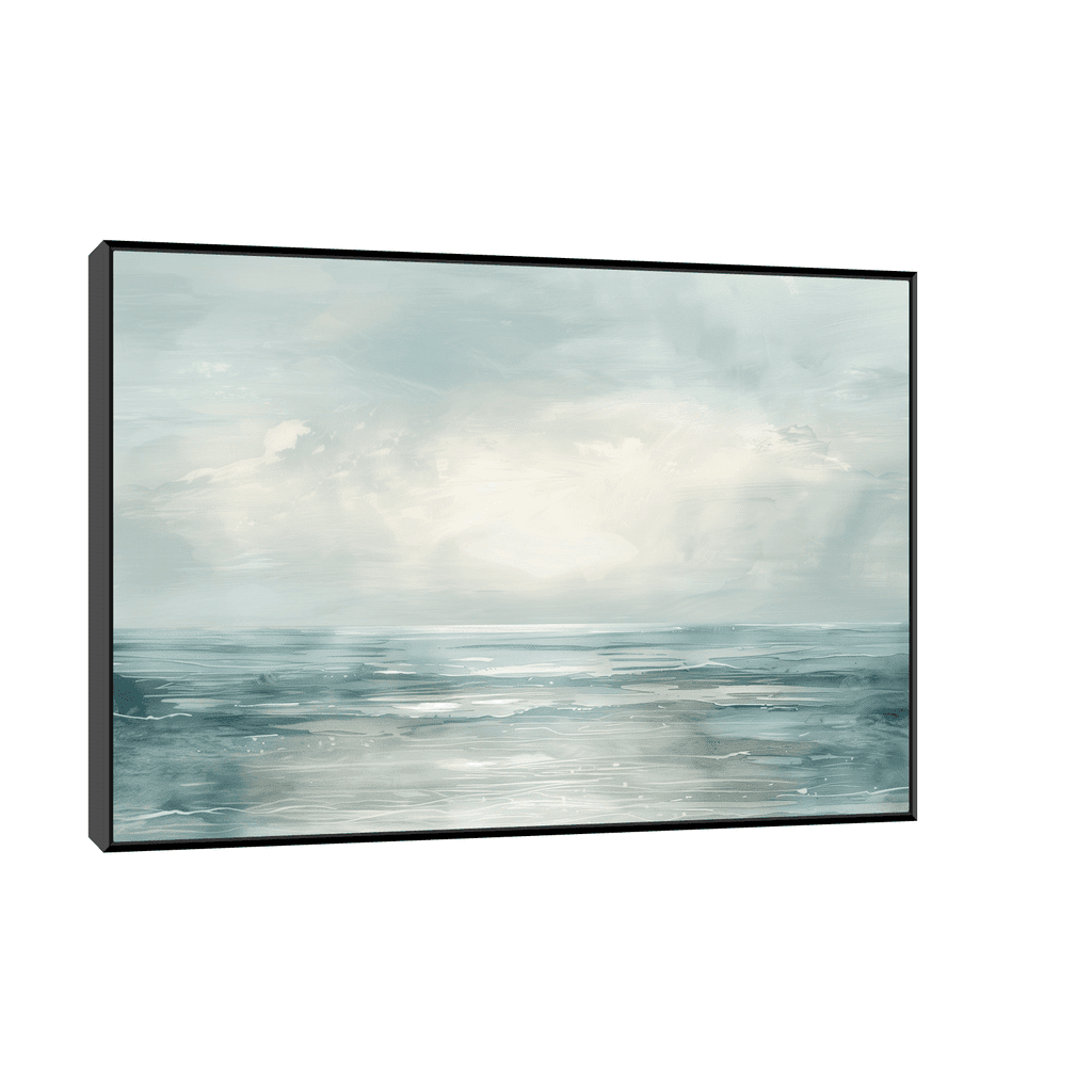 Canvas Slika na platnu Talasne vibracije, Sa ramom, 120 x 80 cm, Crni