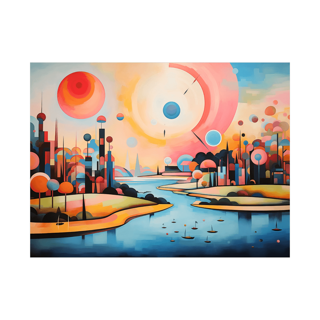 Canvas Slika na platnu Bajkovit grad, 60x45cm