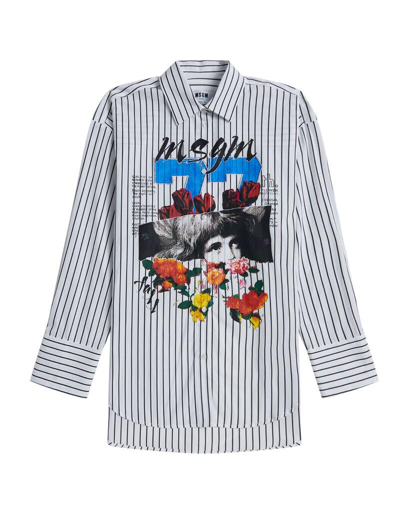 MSGM Ženska košulja 3141MDE21X217604-99, Bela