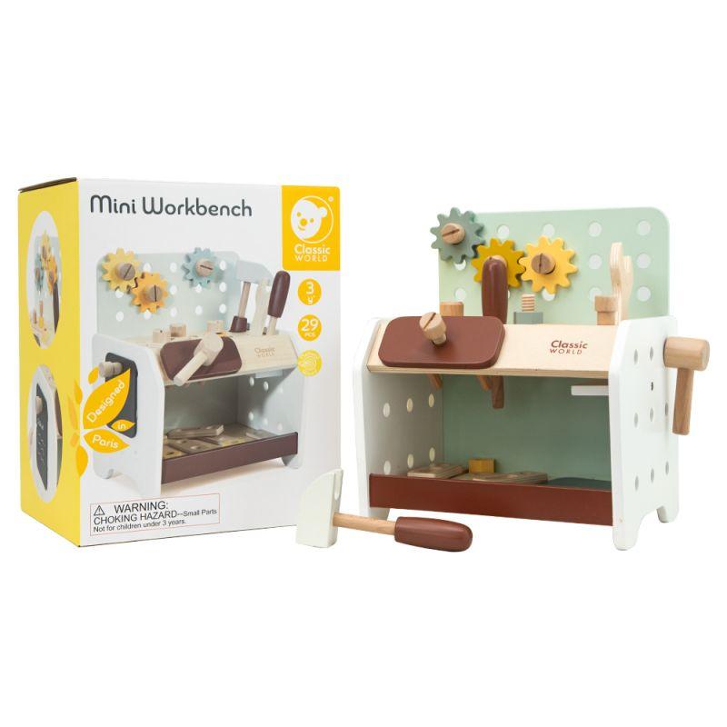 Classic world Drvena igračka Radni sto, Mini