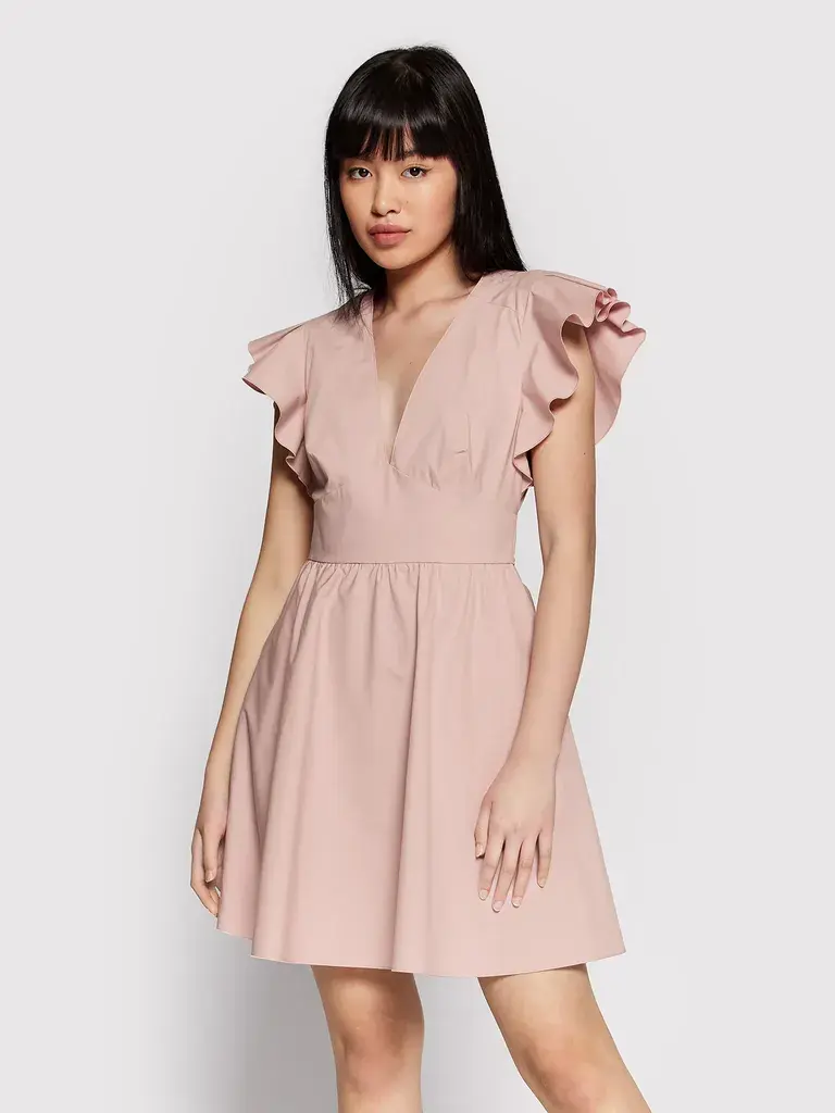 Red Valentino Ženska haljina XR0VAEF00VU-B52, Roze