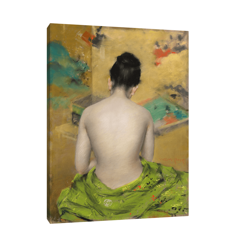 Canvas Slika na platnu Study of Flesh Color and Gold, William Merritt Chase, Bez rama, 60x80cm