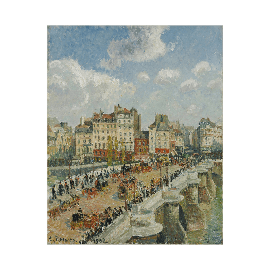 Canvas Slika na platnu The Pont-Neuf, Camille Pissarro, 100x125cm