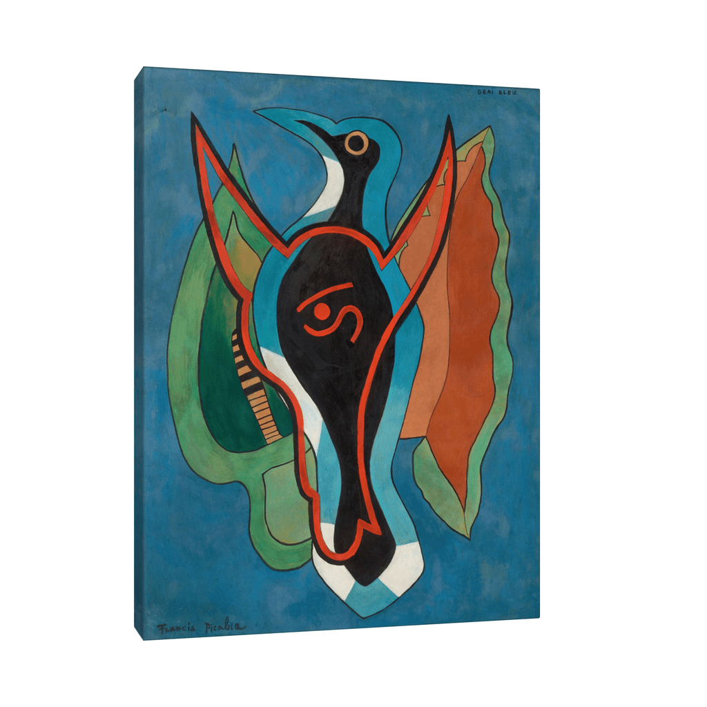 Canvas Slika na platnu Geai bleu, Francis Picabia, Bez rama, 30x40cm