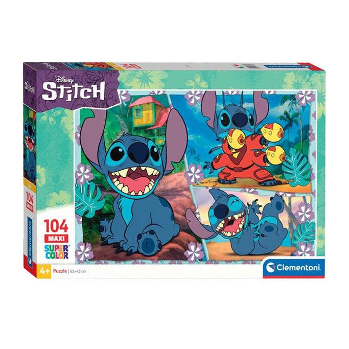 Clementoni Puzzle za decu Maxi Disney Stitch, 104 dela