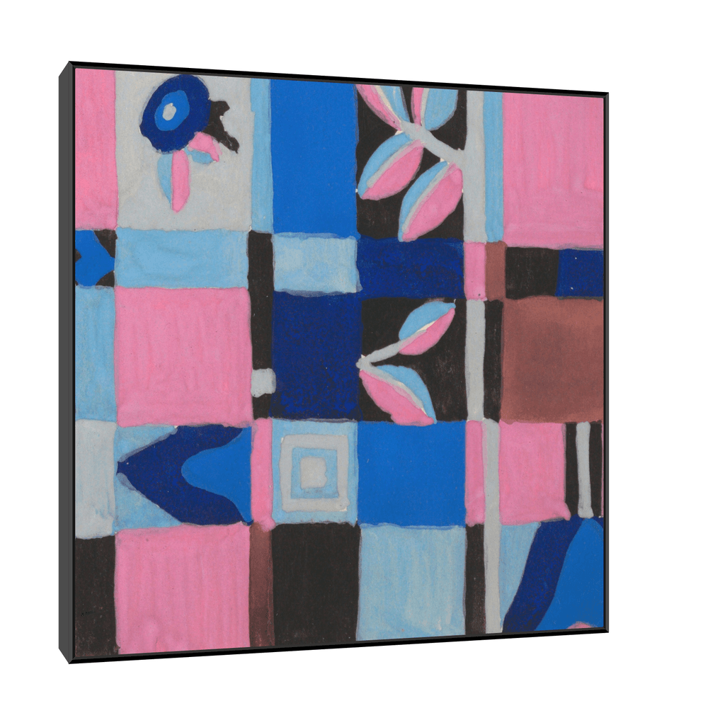 Canvas Slika na platnu Roller, 30x30cm, Sa ramom, Crni