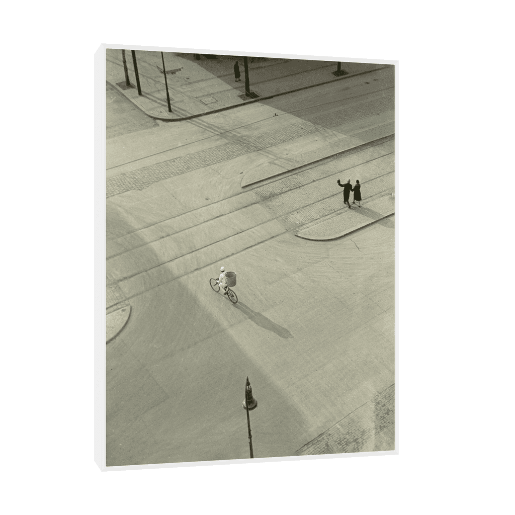 Canvas Slika na platnu New Year’s Morning, László Moholy-Nagy, 30x40cm, Sa ramom, Beli