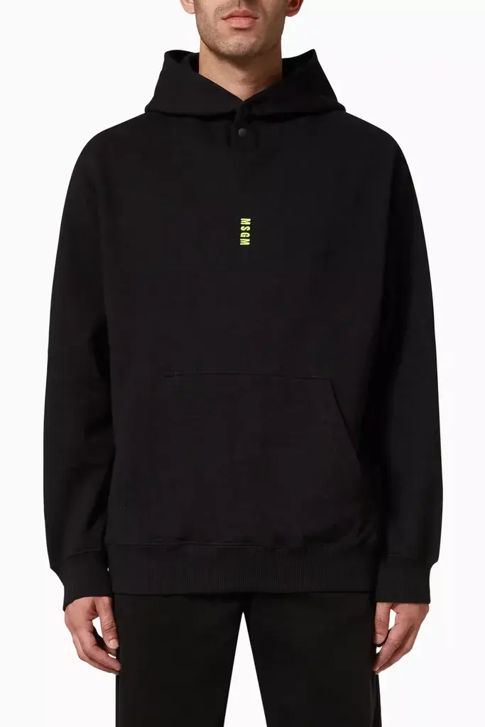 MSGM Muški duks 3240MM64227299-99, Crni