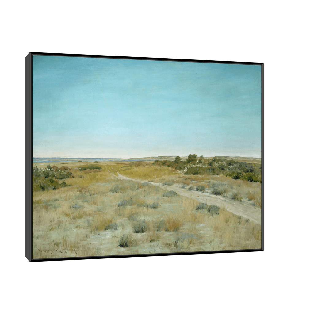 Canvas Slika na platnu First Touch of Autumn, William Merritt Chase 50x40cm, Sa ramom, Crni