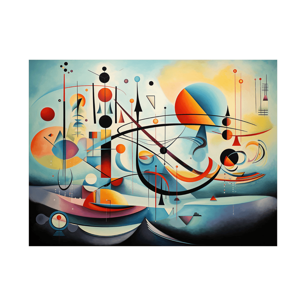 Canvas Slika na platnu Geometrijska harmonija, 120x90cm