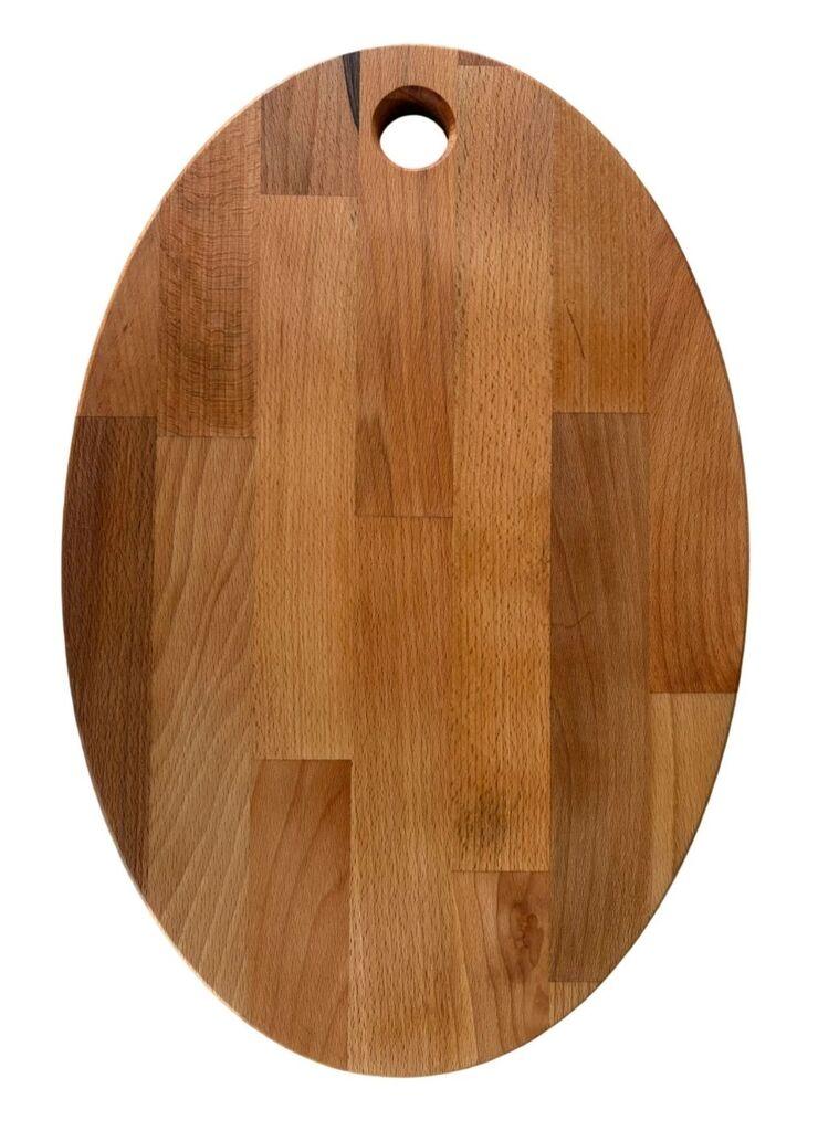 Arborea Daska za serviranje, Ovalna, 45x30cm, Bukva