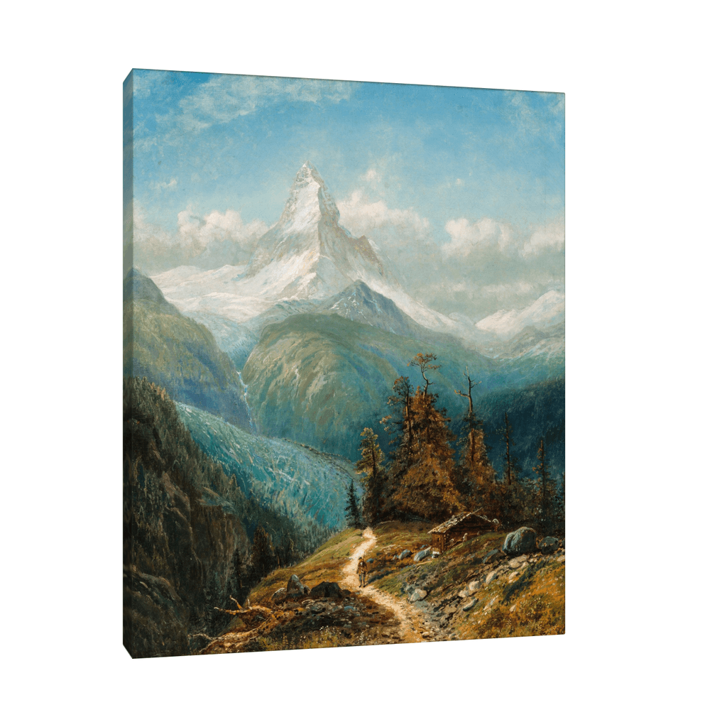Canvas Slika na platnu The Matterhorn, Edmund Darch Lewis, 40x50cm