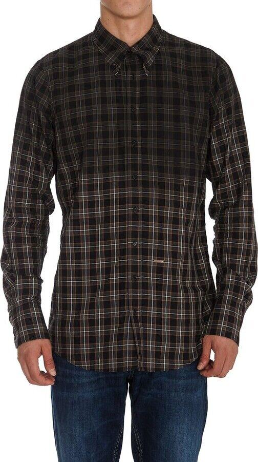 Dsquared2 Muška košulja S74DM0552S54001-001F, Crna