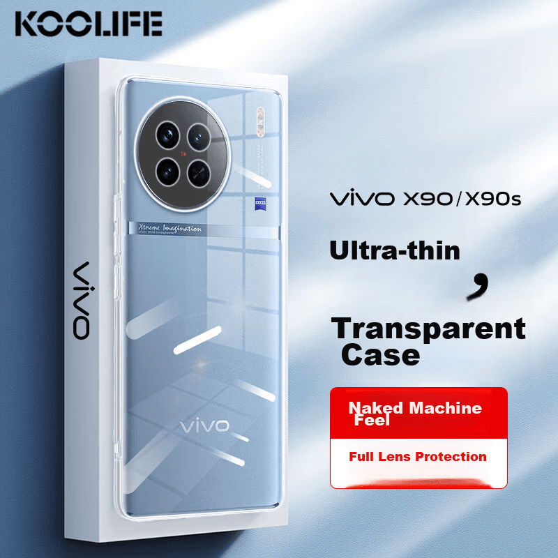 Koolife Maska za mobilni telefon Vivo X90 / Vivo X90S, Providna