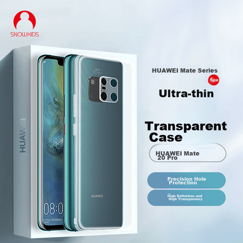 Snowkids Maska za mobilni telefon Huawei Mate 20 Pro, Providna