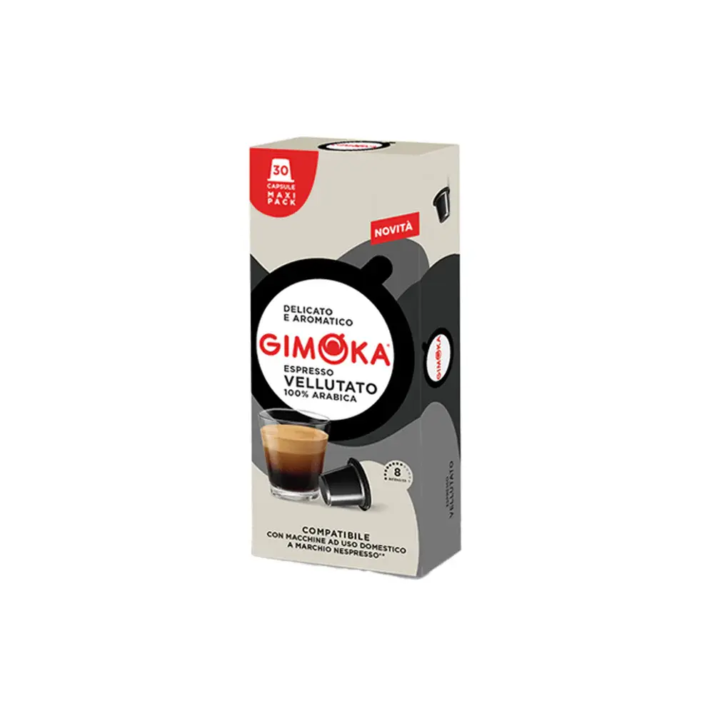 Gimoka Kapsule za kafu Nespresso Vellutato, 30 komada