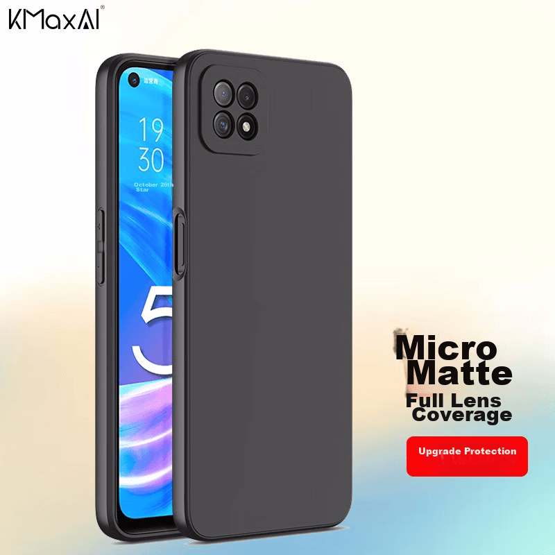 KMaxAI Maska za mobilni telefon OPPO A72 / OPPO A53, Crna